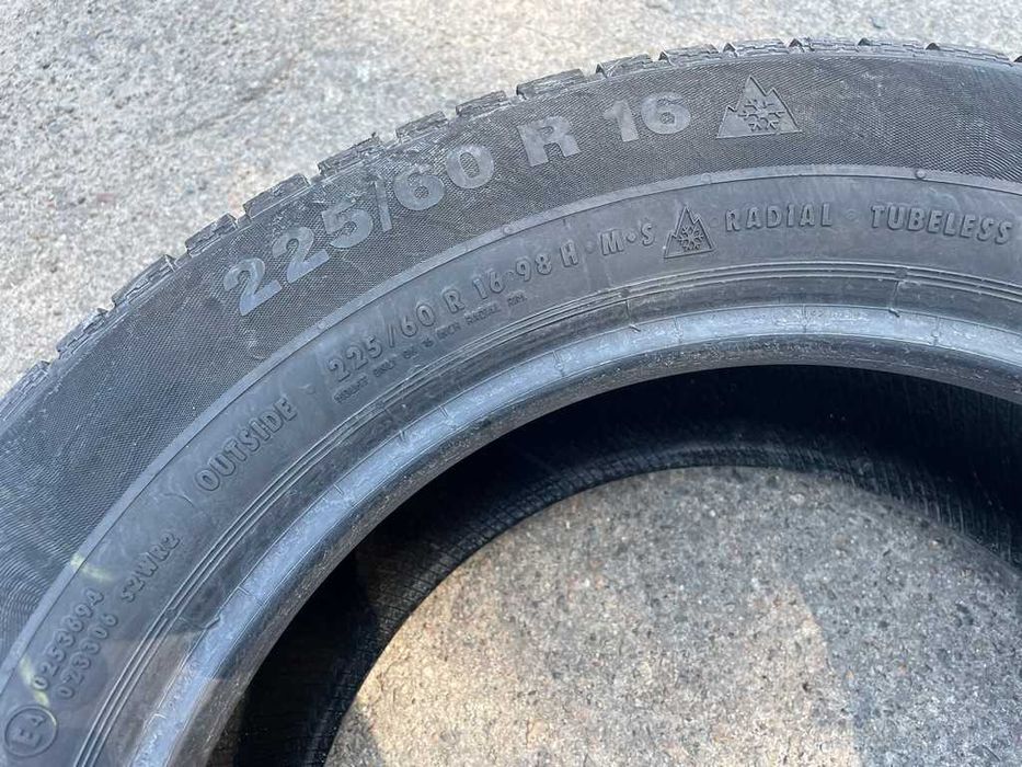Continental ContiWinterContact Ts 830P 225/60r16 98H шини бу зима