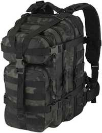 CAMO Plecak taktyczny turystyczny wojskowy ASSAULT 25L Multicam Black