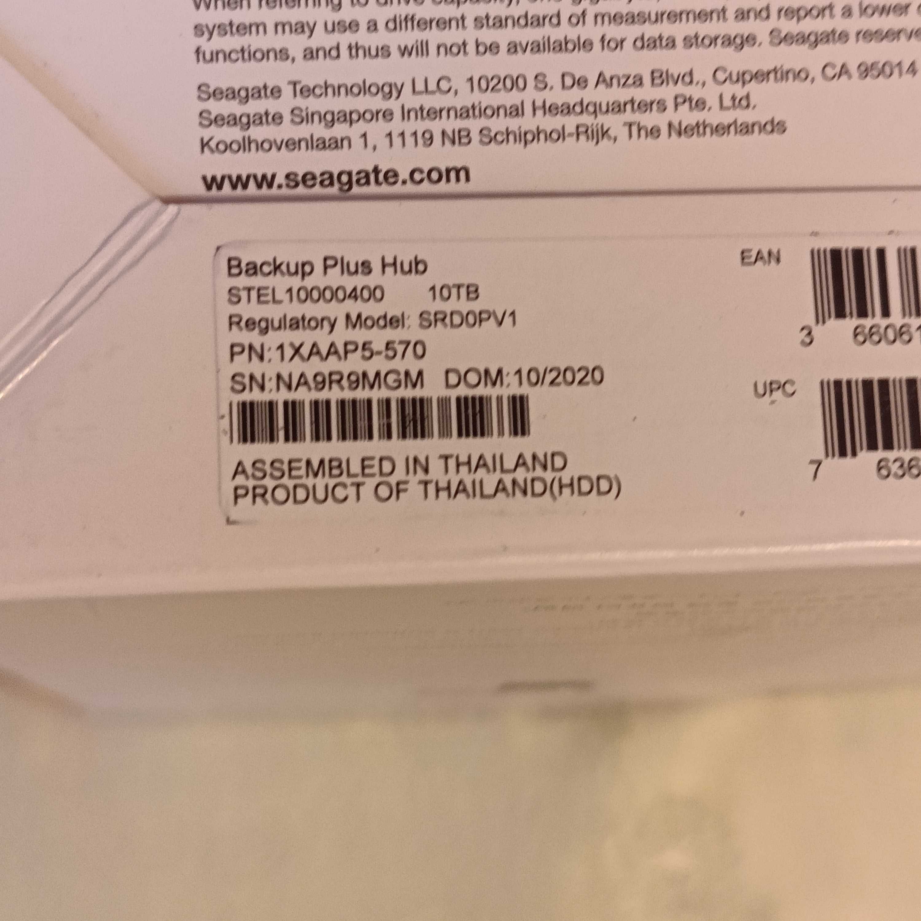Seagate backup Plus hub kieszeń 3.5 - 2.5 cal.  HDD / SSD