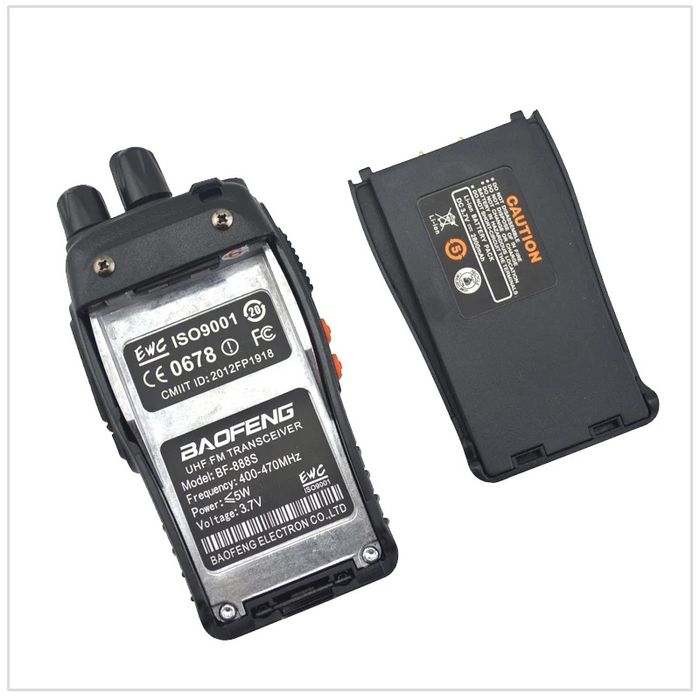 Rádio Walkie Talkies Baofeng 888s UHF 400-470 MHz NOVO