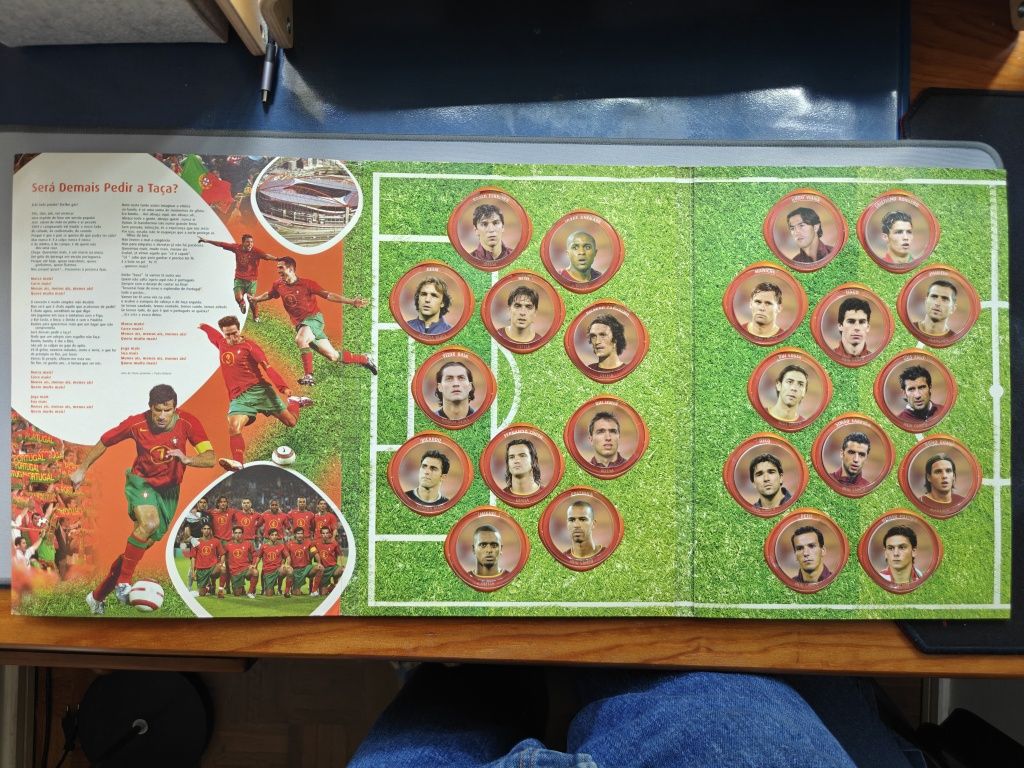 Coleção Oficial Seleção 2004 Completa