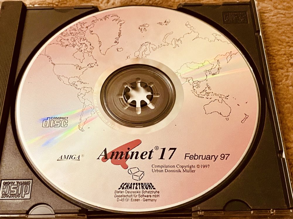 AMIGA - CD AMINET 17 | Oryginalna płyta Cd-Rom