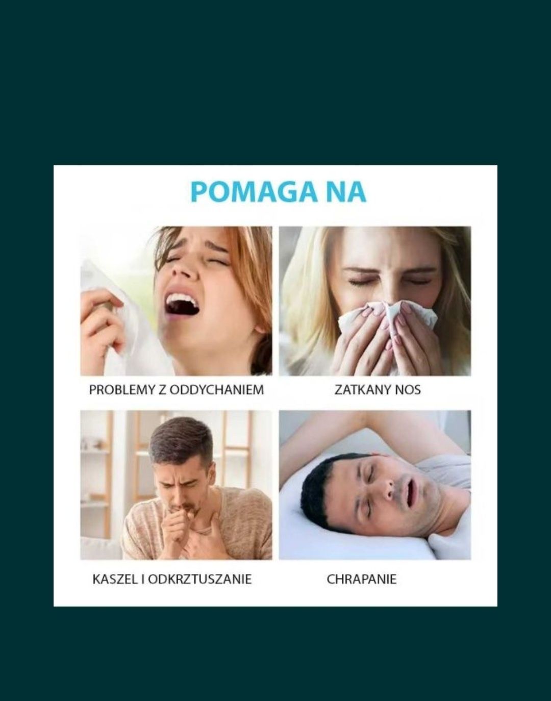Magnetyczne klipsy na nos