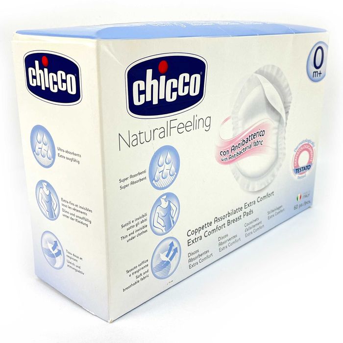 Biberões 0m, 2m, Chupeta 6-16m, Discos Absor. Amamentação - KIT CHICCO