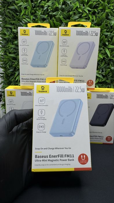 Стильний павербанк Базеус 10000 mAh 20w ultra slim powerbank Baseus