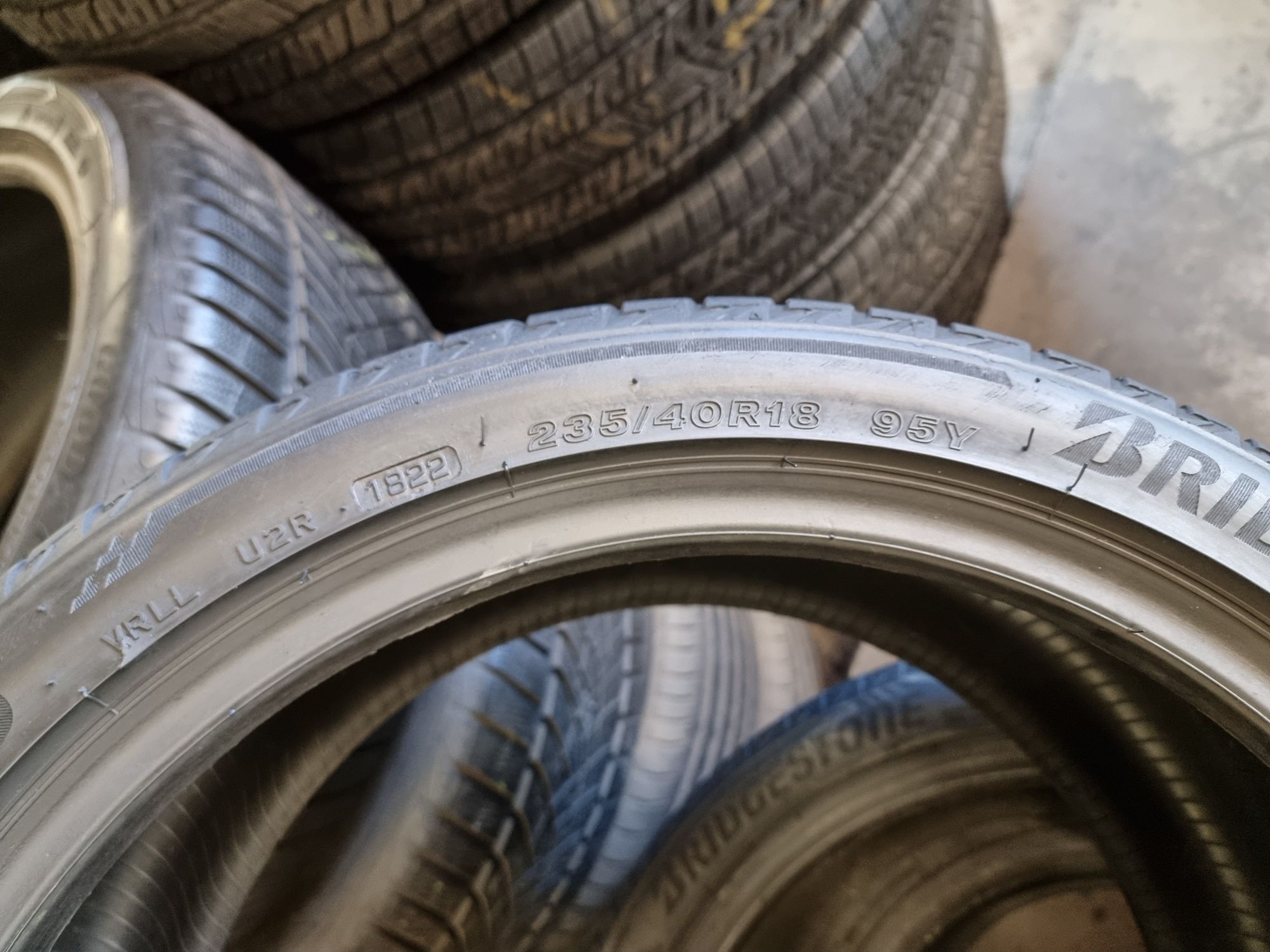 Шини літні 235х40хR18 Bridgestone Turanza T005  2 ШТ 90% Протектор