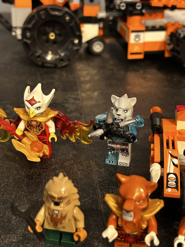 LEGO ® 70224 Legends of Chima  - Lotny oddział Tigera