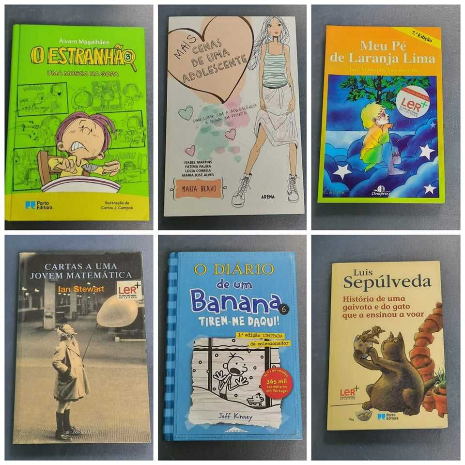 Livros a 8€-9€ (portes incluídos Portugal)