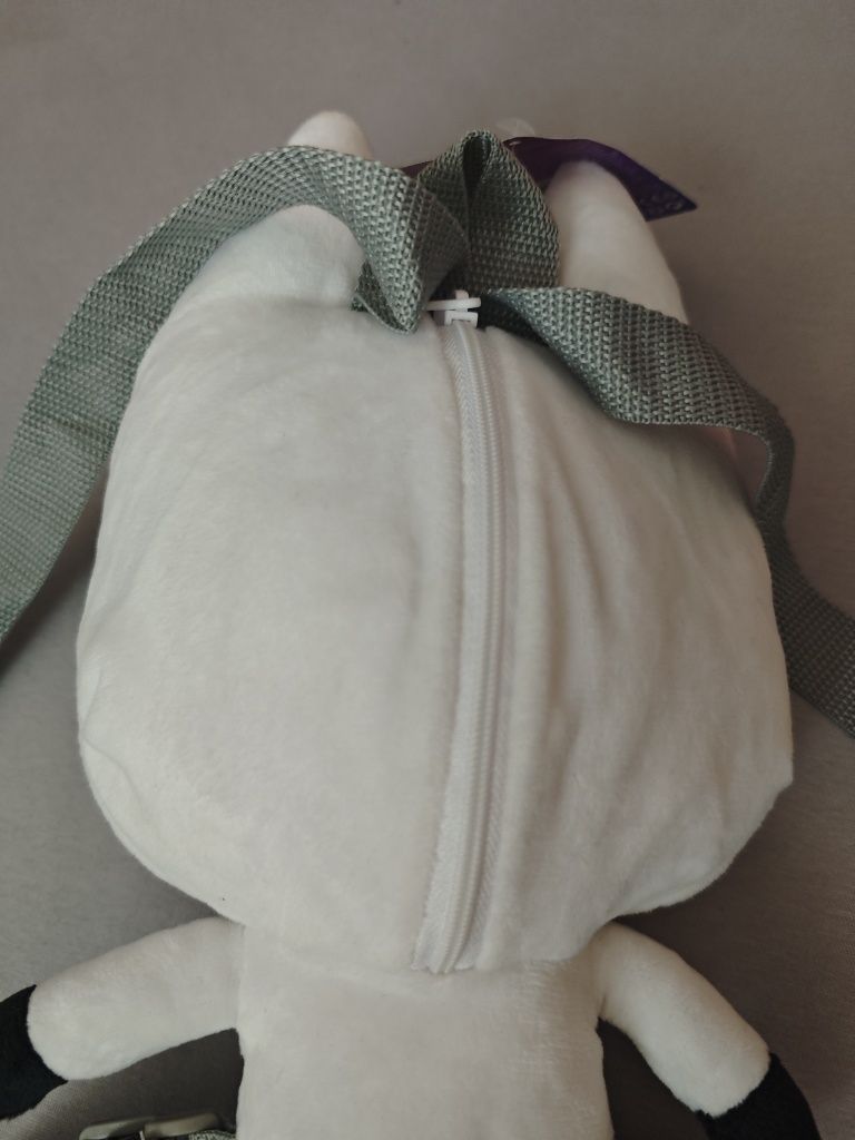 Plecak z Bajki  Plecaczek PANDUŚ 3D Plusz KOCI DOMEK GABI 28x18cm