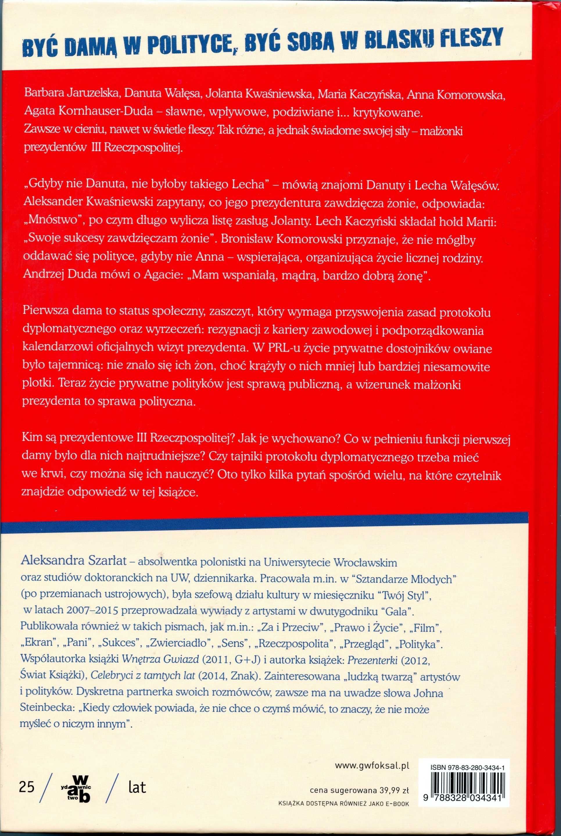 Pierwsze Damy III Rzeczypospolitej - Aleksandra Szarłat