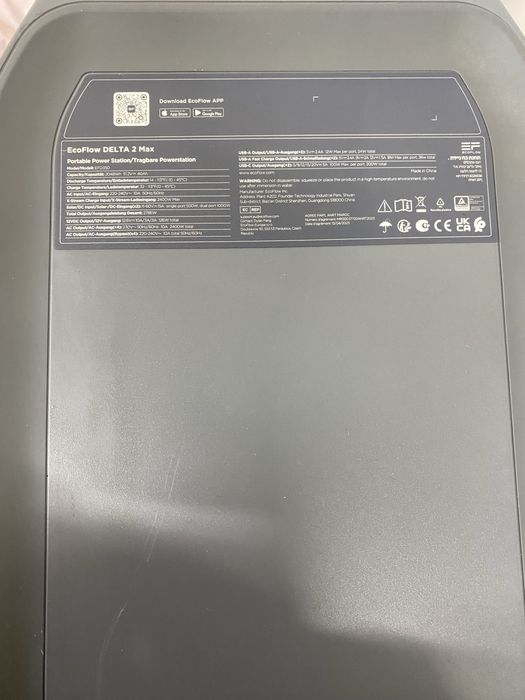 Зарядна станція Ecoflow Delta 2 max 2000