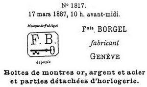 Relogio de bolso cx François Borgel Cal. 18.79 Longines