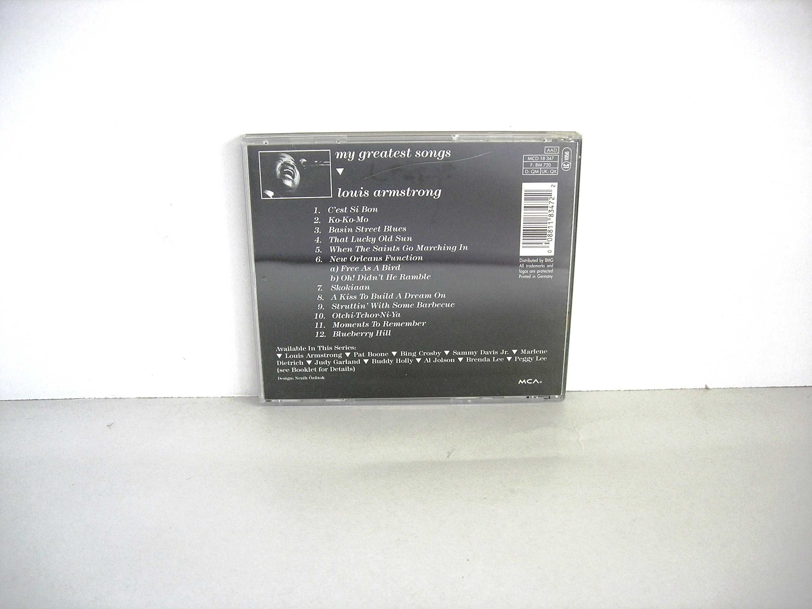 Louis Armstrong "My greatest songs" CD Mca Records 1991