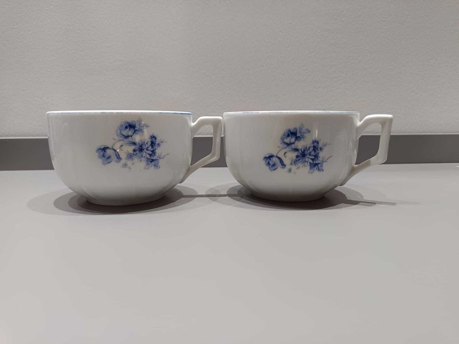 Almoçadeiras Vista Alegre — Decoração Floral Azul (Conjunto de 2)