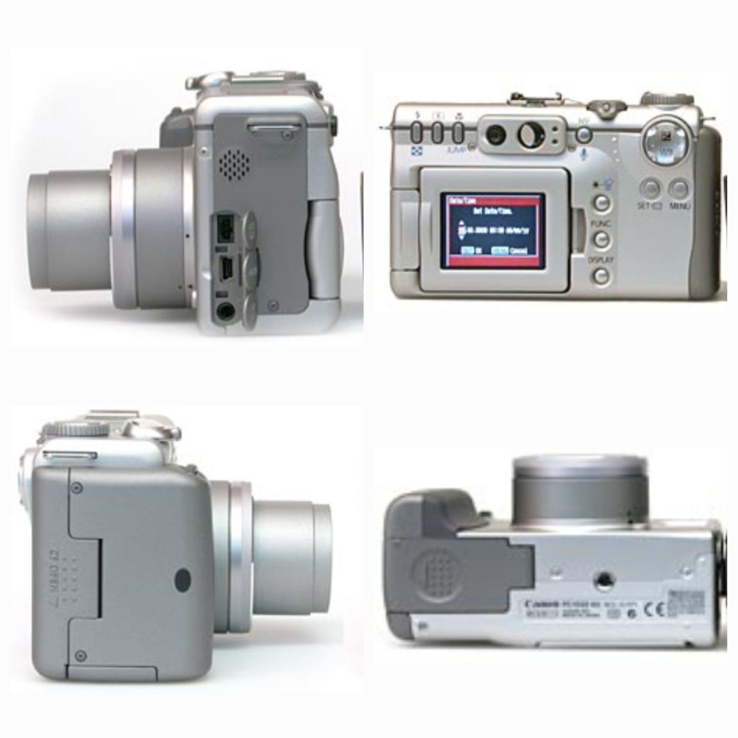 Сост.нов.! Фотокам. ЦИФРОВА Canon PowerShot G3 4MP + 3 карти пам.