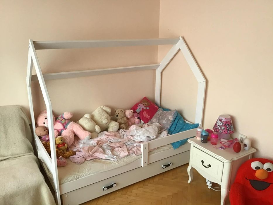 Drewniane Łóżko dziecięce