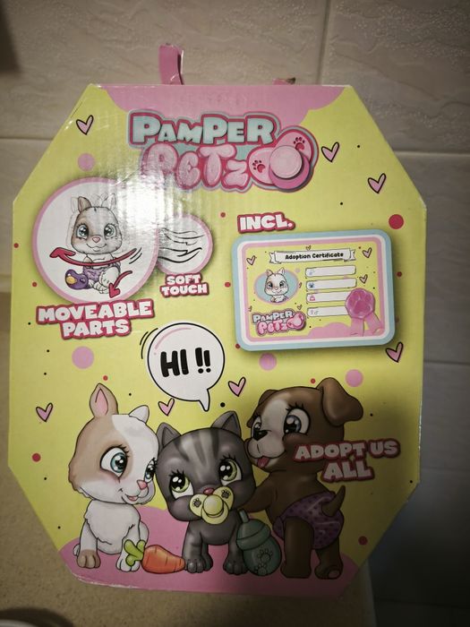 Coelho novo da Pamper petz