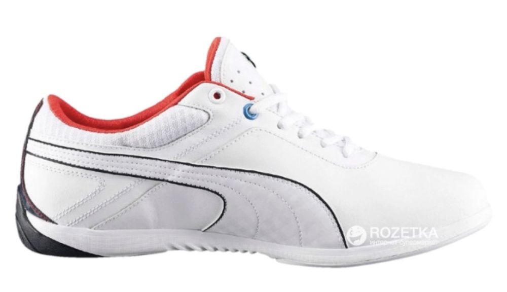 Puma кроссовки кожаные белые