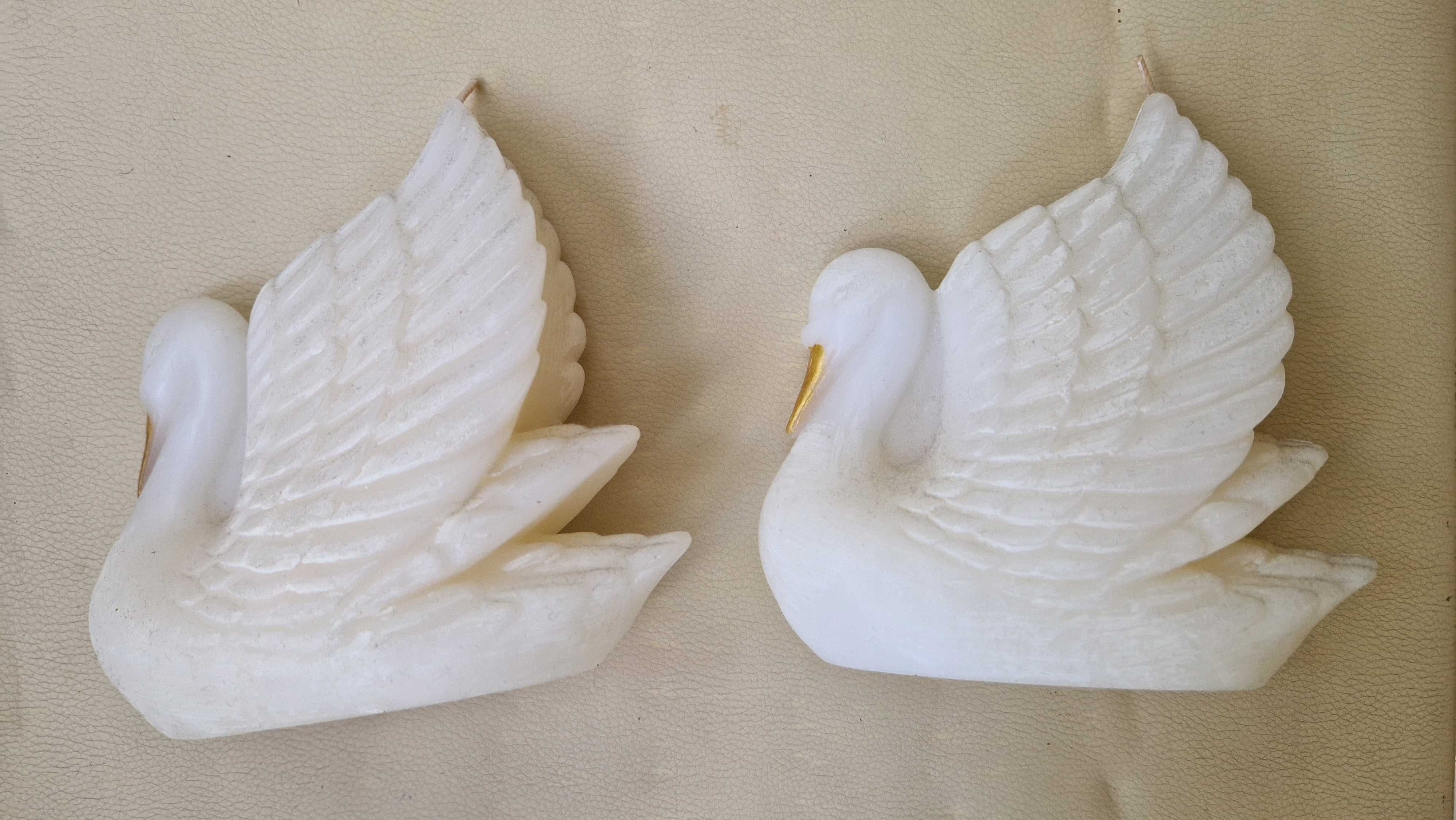 2 velas em forma de Cisne da Zara Home