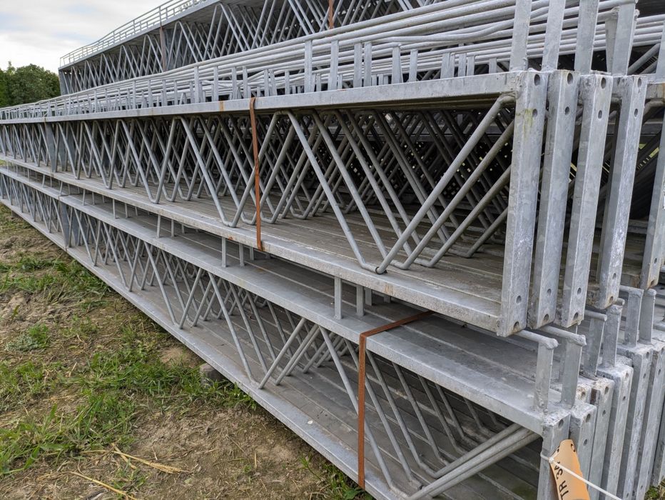 Używana kratownica dachowa dźwigar konstrukcja stalowa pod wiata hala