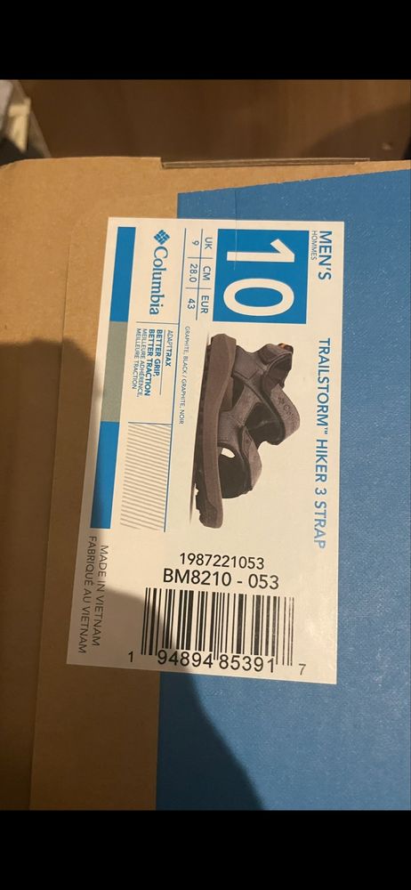 Columbia sandały zamsz jak nowe 43