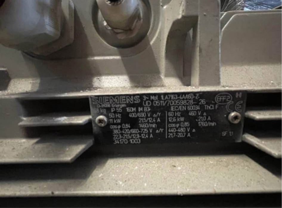 Silniki elektryczne 11 i 15 kw