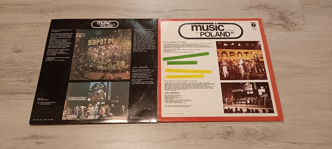 Dwa albumy LP music Poland