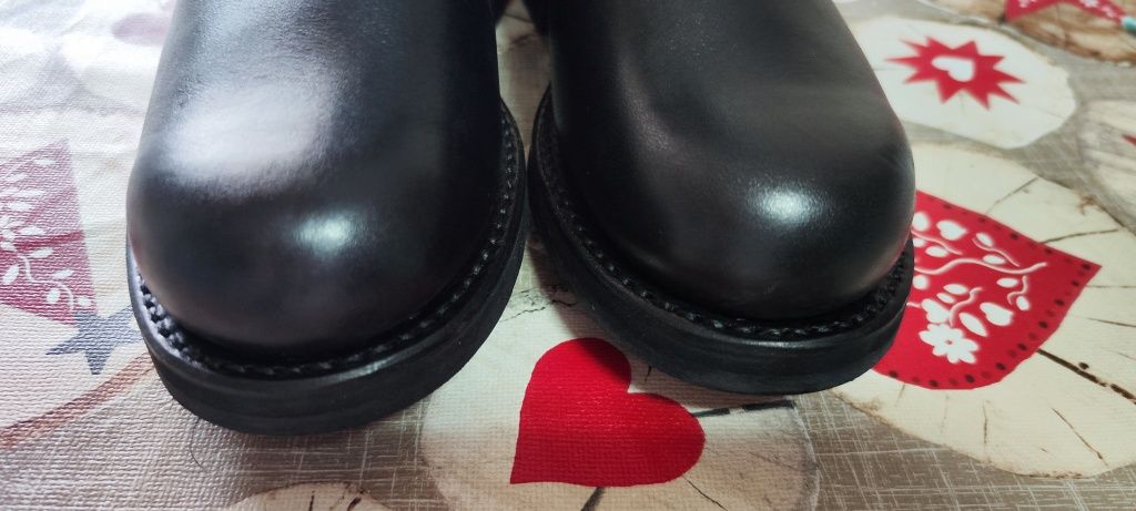 Botas pele tipo fuzileiro