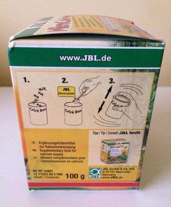 JBL Microcalcium. Кальцій для всіх видів черепах, рептилій та амфібій