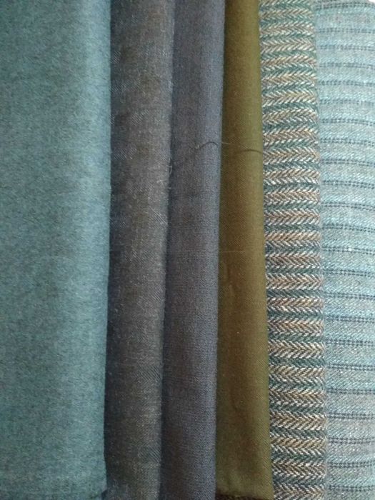 Отрезы и остатки  различных тканей