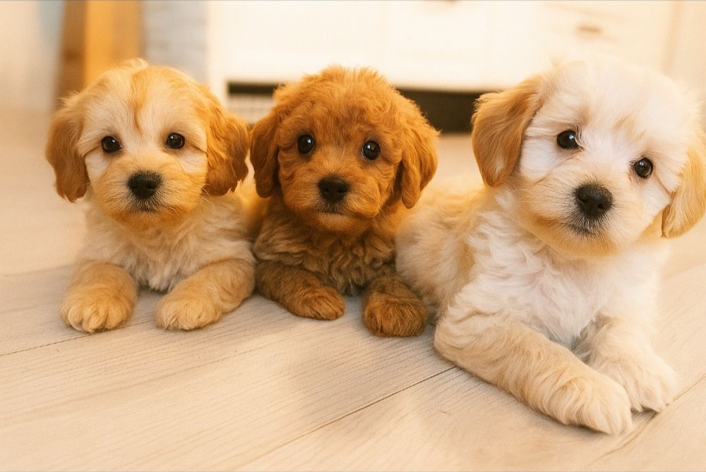 Suczka Labradoodle F 1b RED kolor