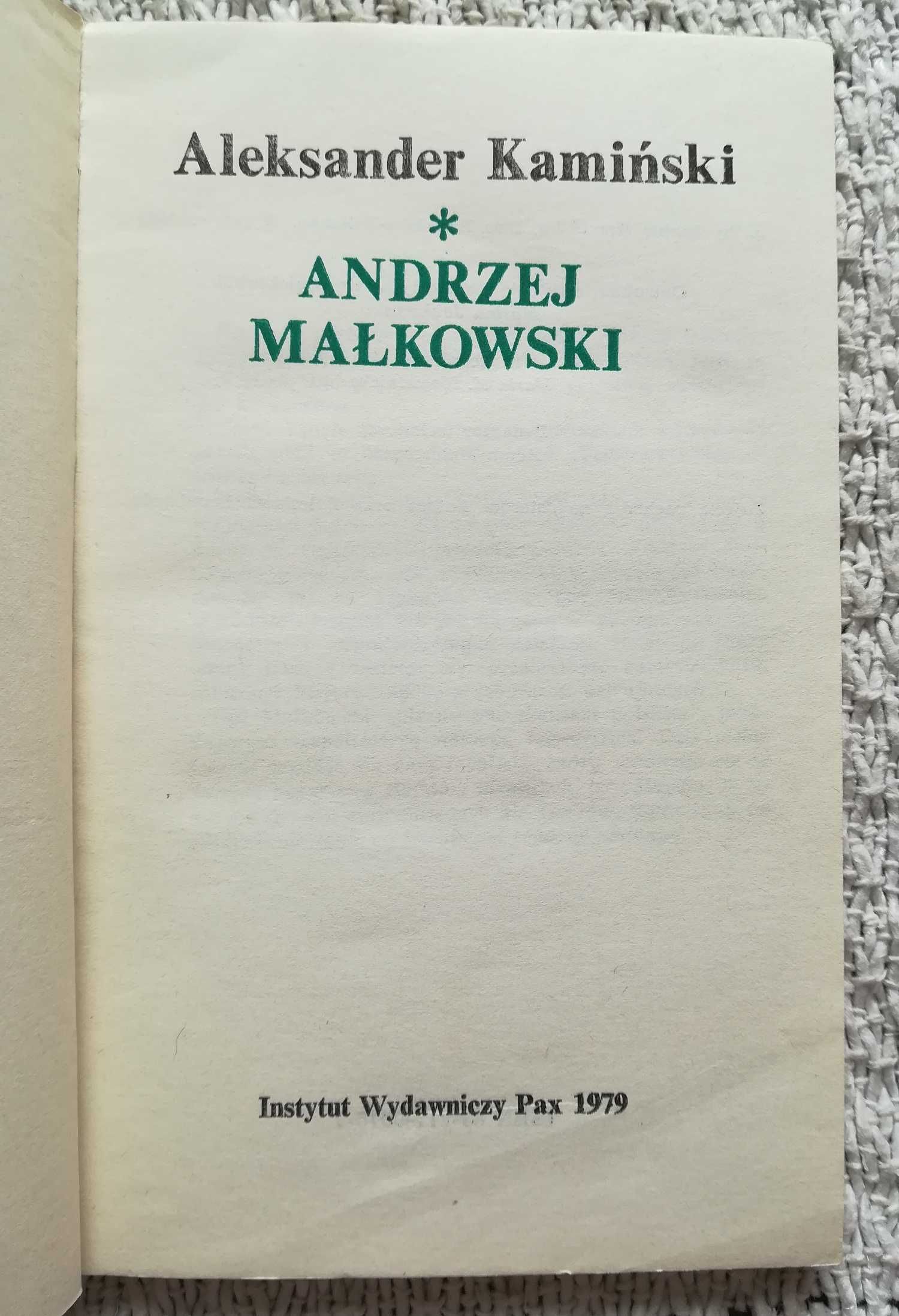 „Andrzej Małkowski” Aleksander Kamiński