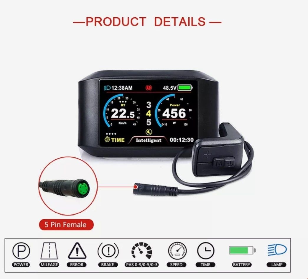 LCD tela 750C motor bafang