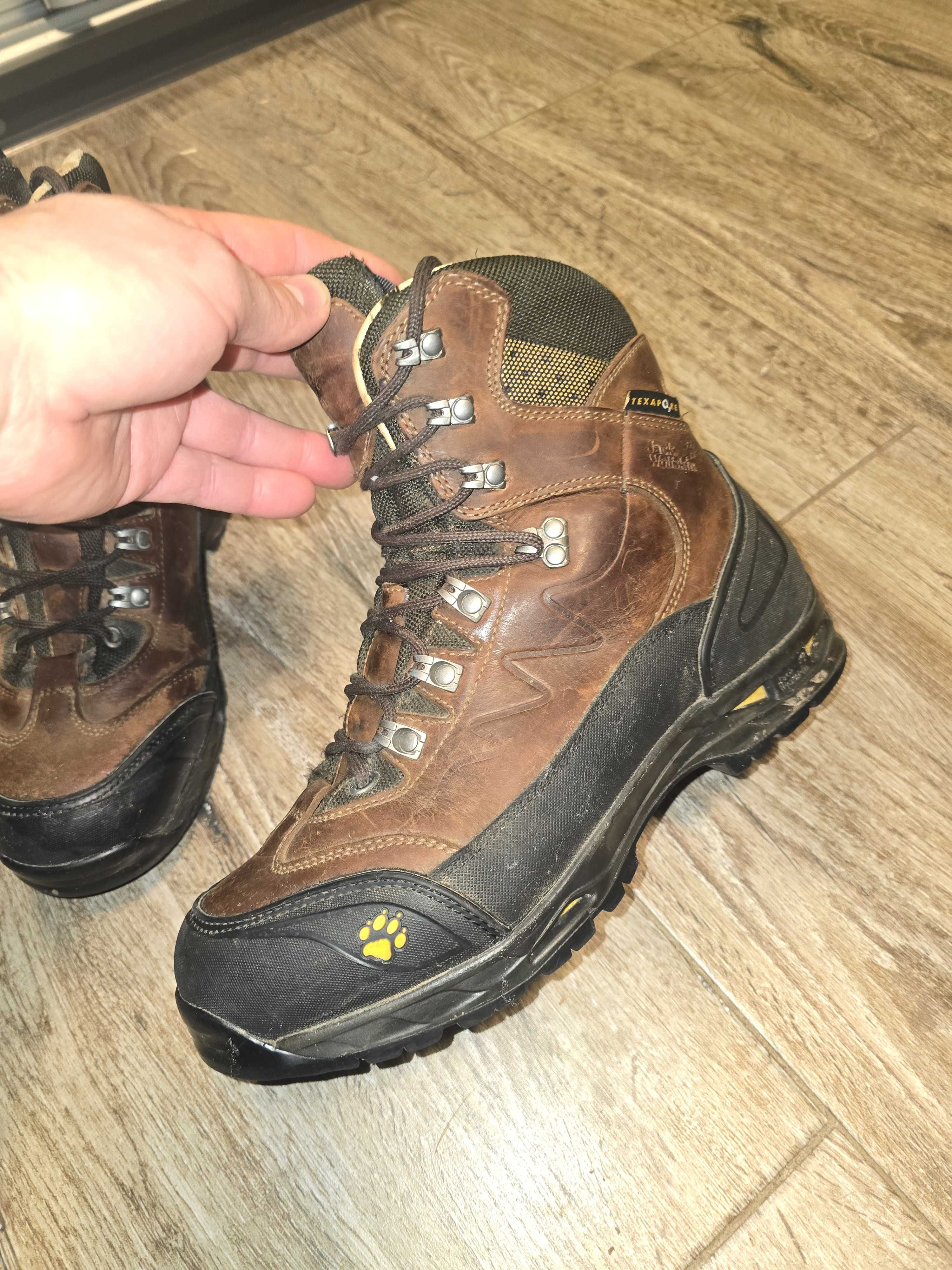 Buty Jack Wolfskin texapore goretex vibram brązowe bdb stan rozmiar 42