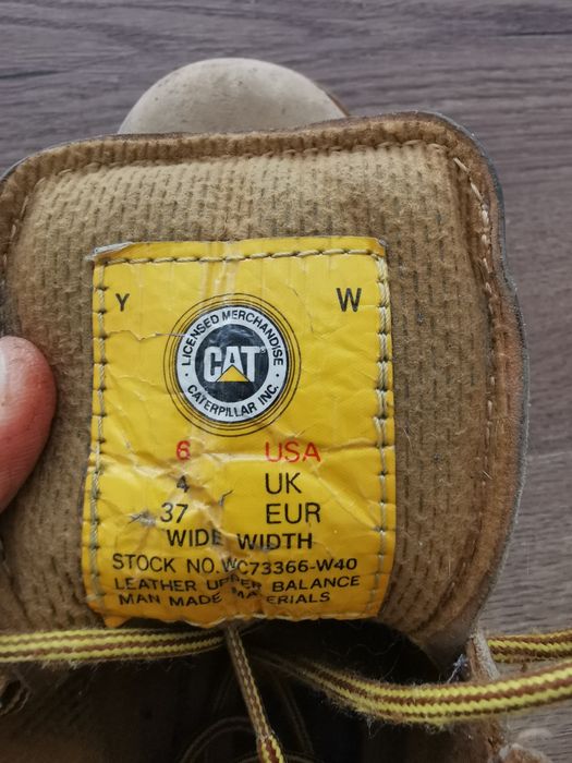 CAT Caterpillar damskie rozmiar 37 Stan dobry+