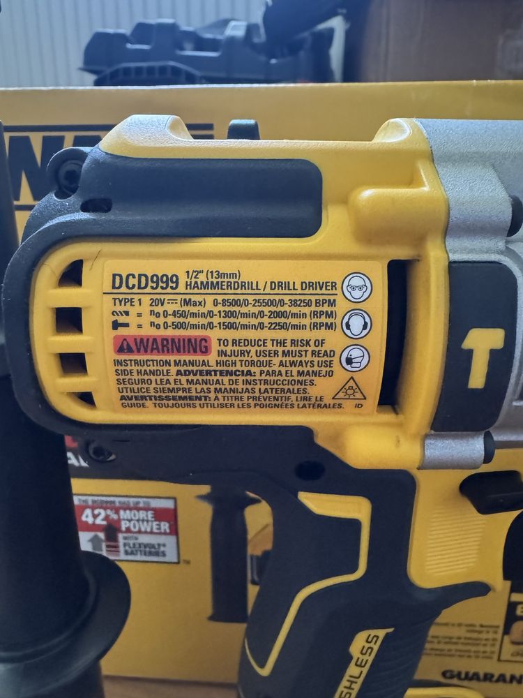 Набір інструментів Dewalt DCK2100P2, Шуруповерт DCD999 і Імпакт DCF887