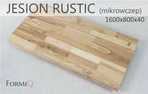 Blat do biurka drewno jesion rustic 1600x800x40