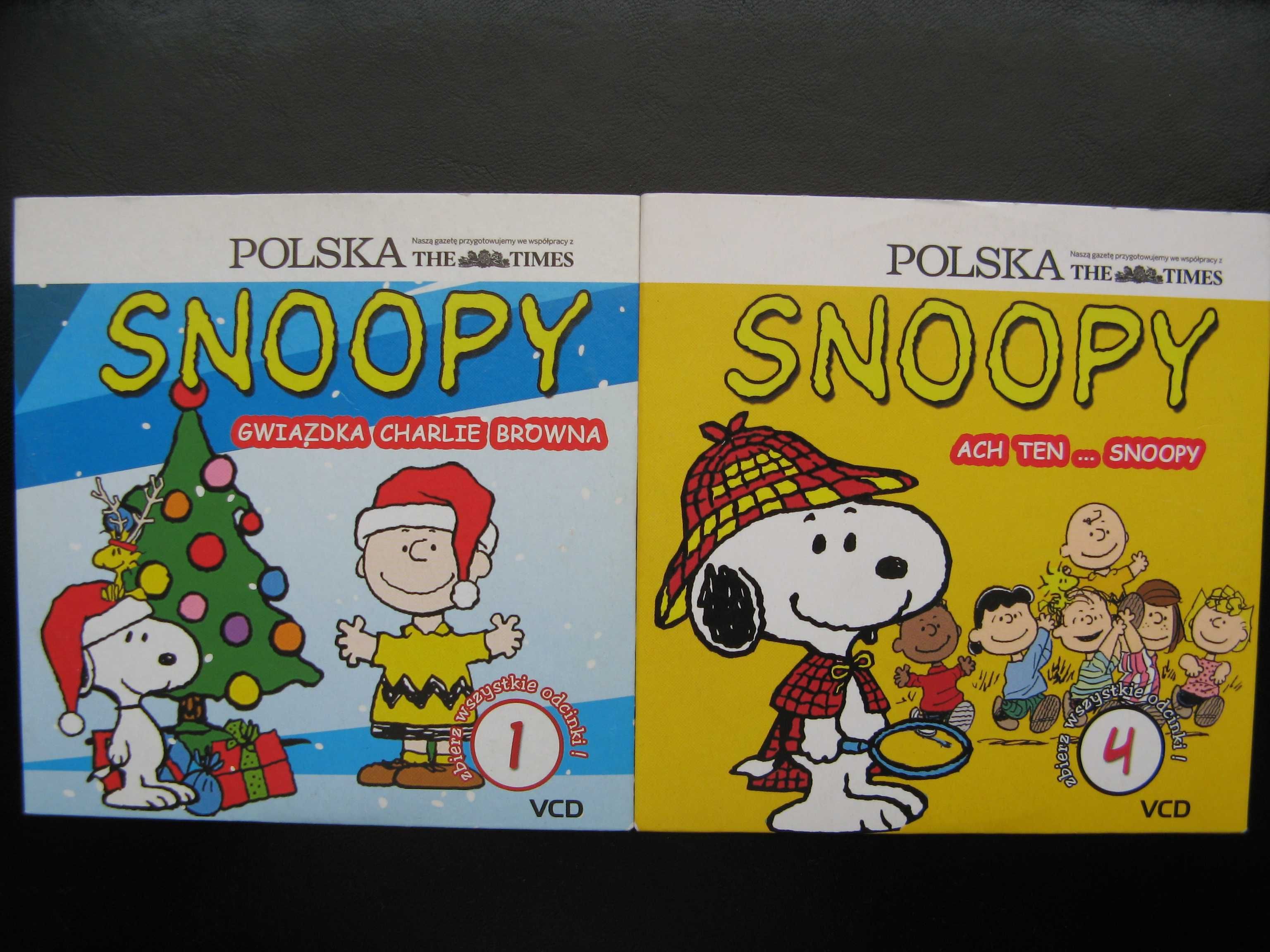 Snoopy - 2 płyty (4 odcinki), polski dubbing