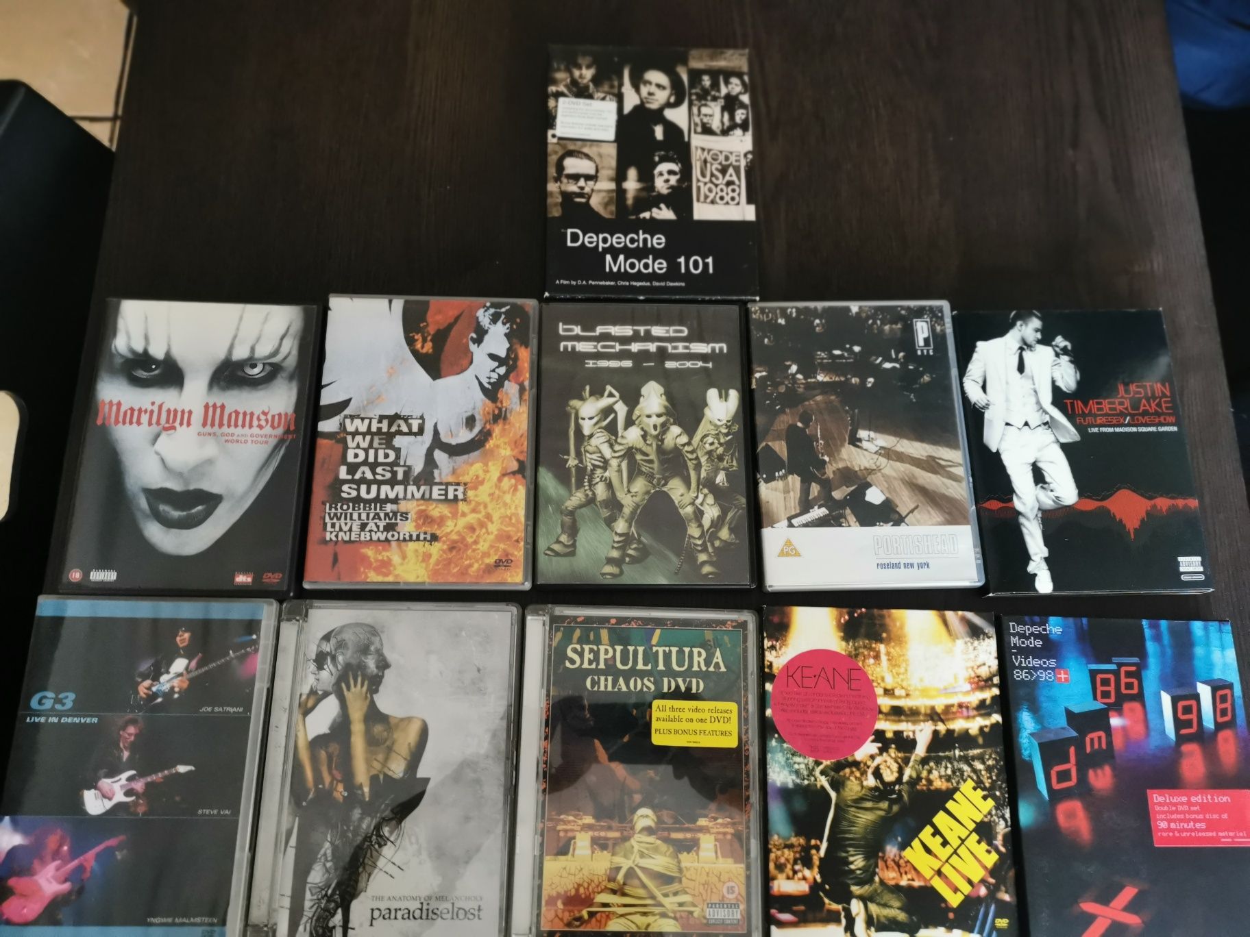 DVDs música ao vivo