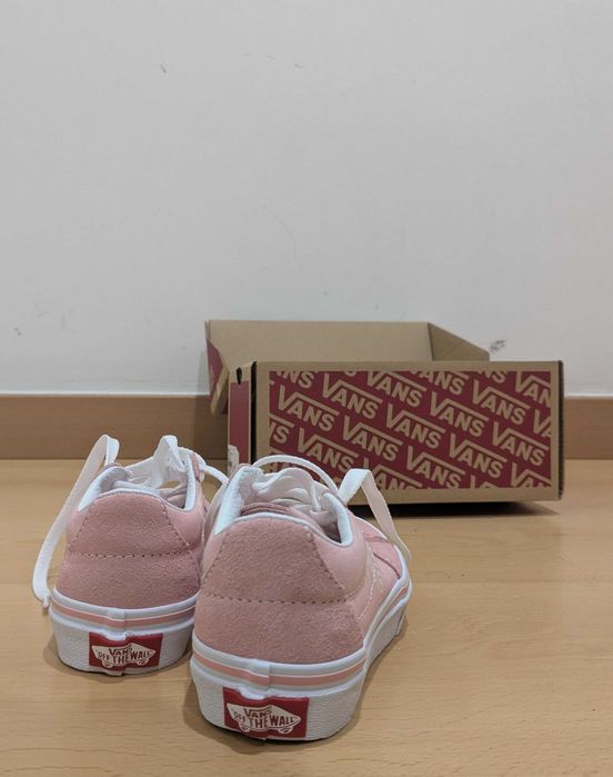 Vans rosa criança tam. 28 – novos na caixa