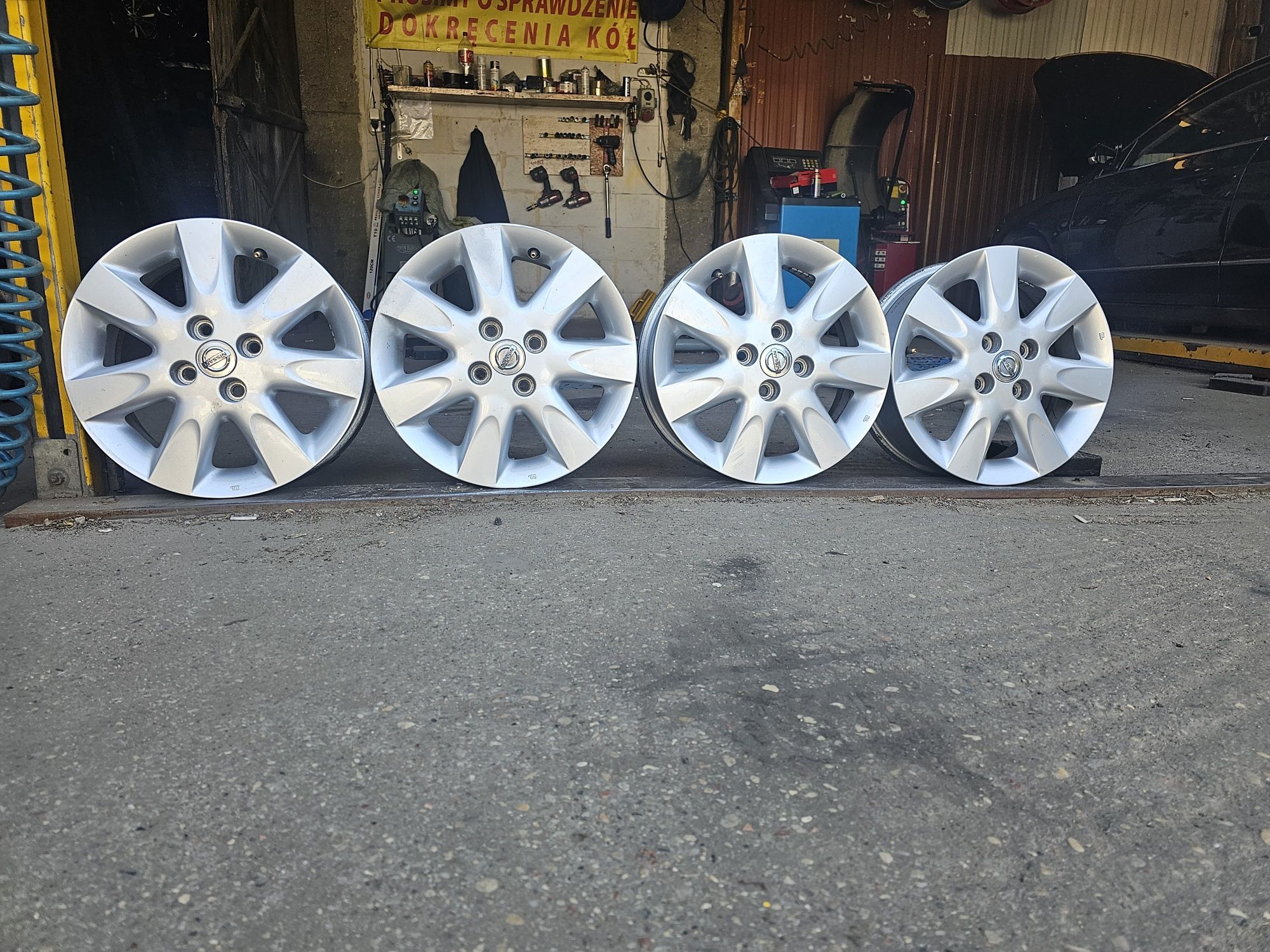 Felgi Aluminiowe Nissan Note R15 4x100 ET50-5.5J