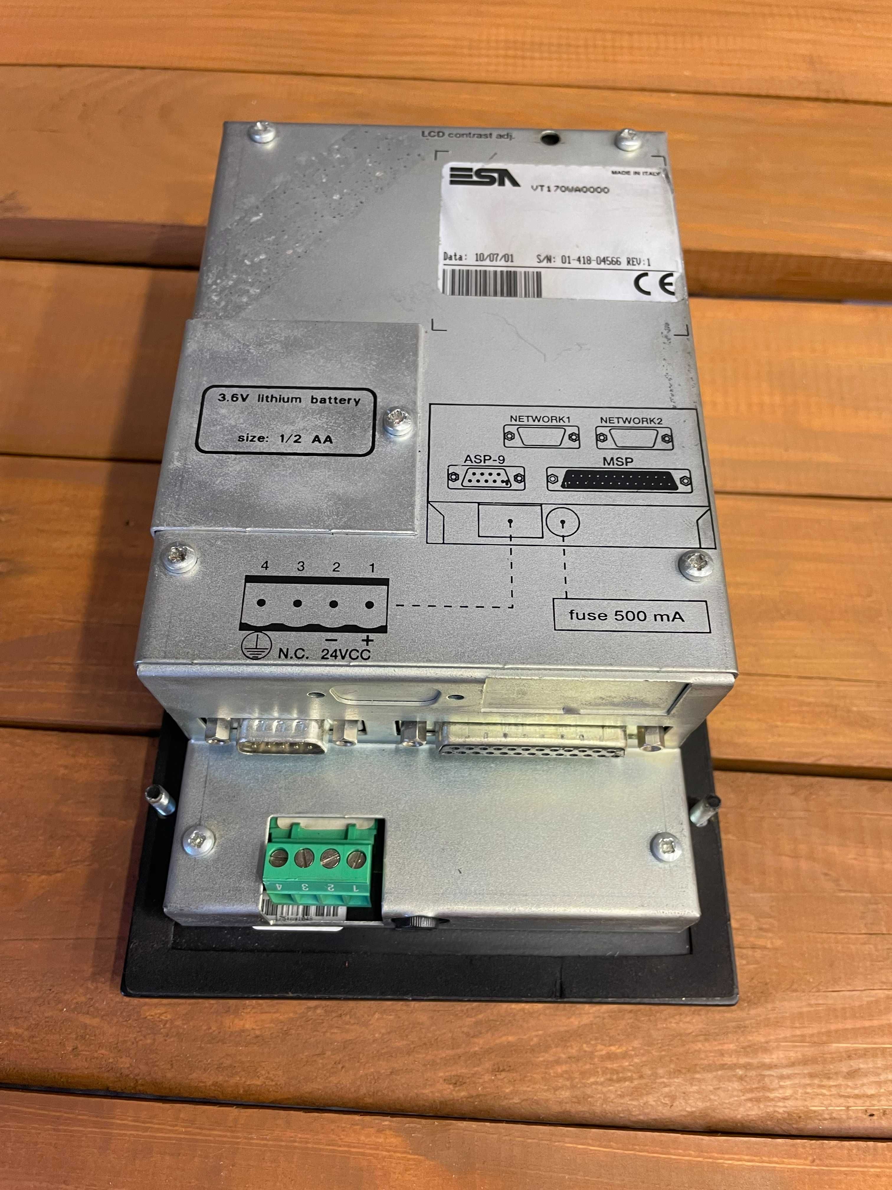 Panel operatorski HMI ESA VT170WA0000