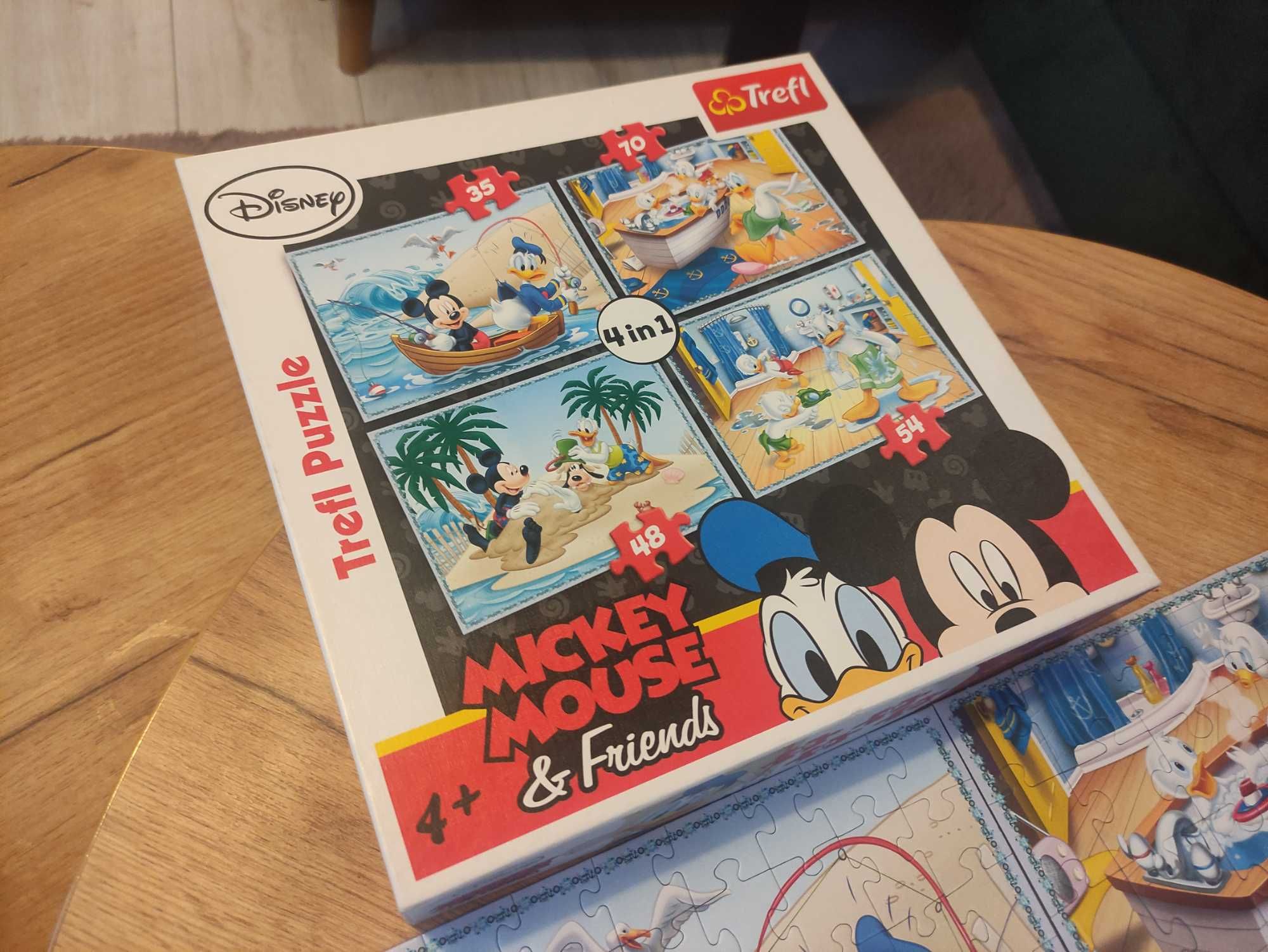 Puzzle Trefl Disney Myszka Miki i Przyjaciele 4w1