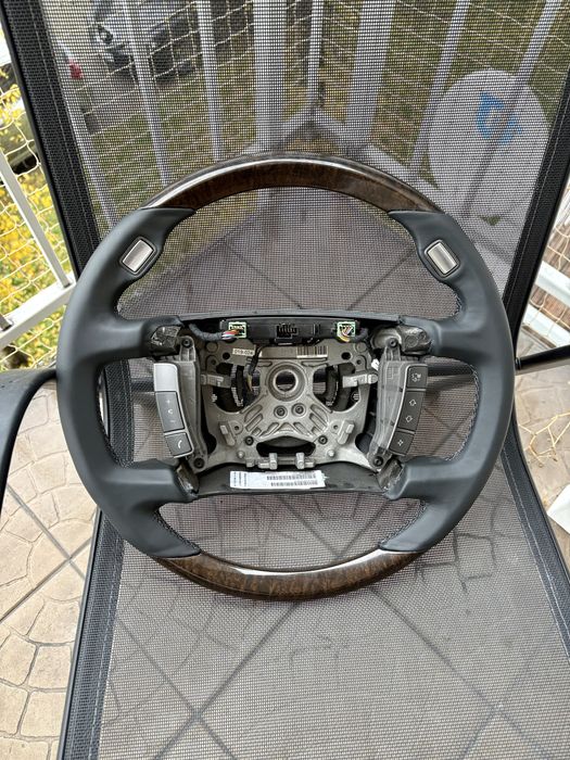 BMW E65 E66 kierownica individual drewno drewniana