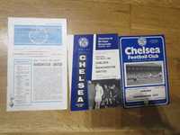 Programas antigos futebol anos  60 Manchester United Tottenham Chelsea