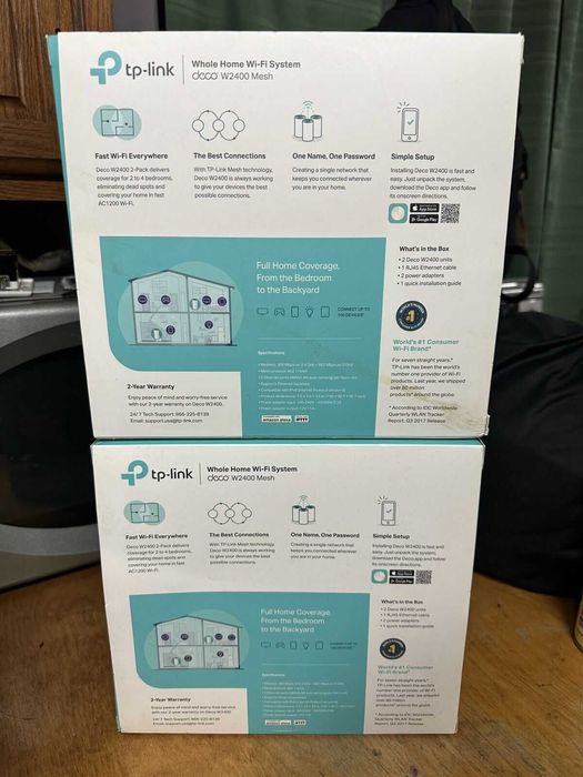 TP-LINK Deco W2400 Whole Home Mesh WiFi
