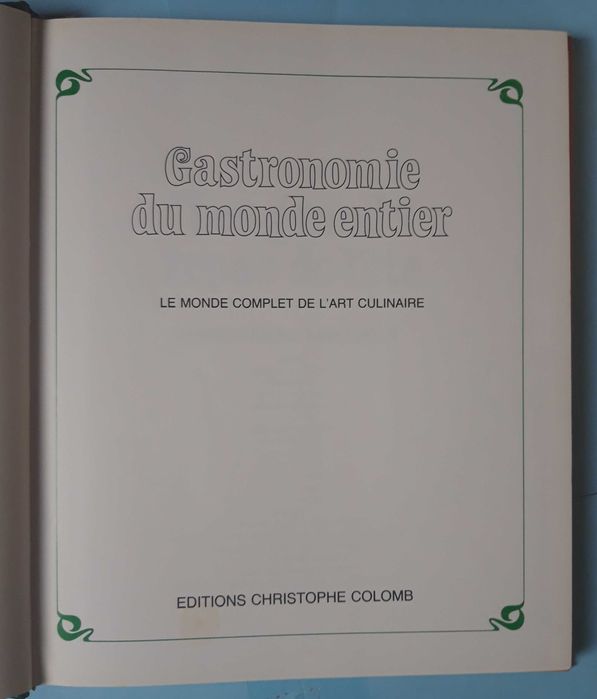 Livro - Corri H. van Donselaar - Les Grands Repas de Fête VSO