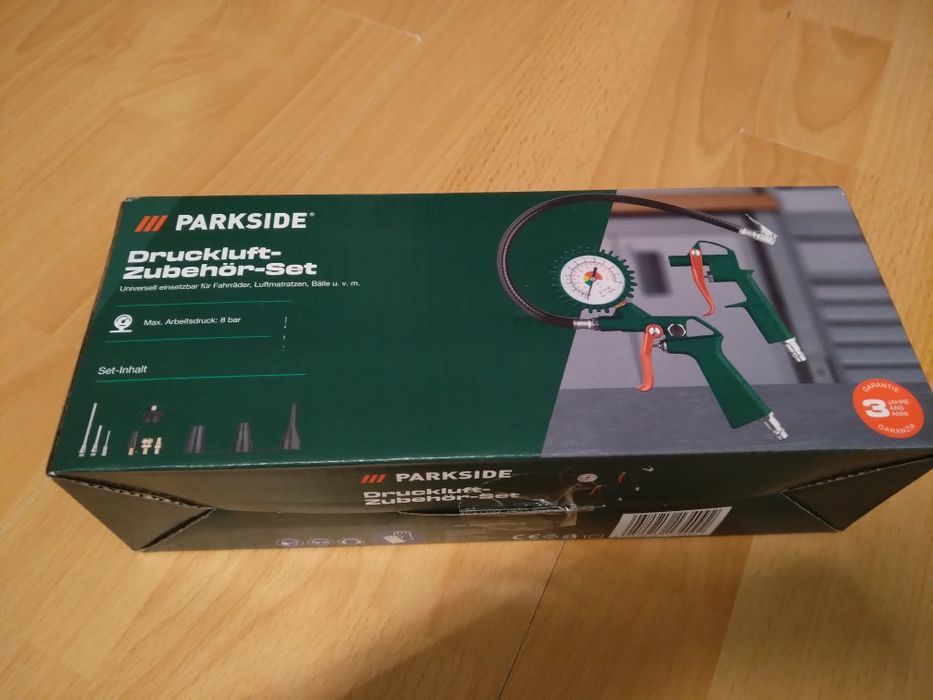 Pistolet do sprężarek parkside