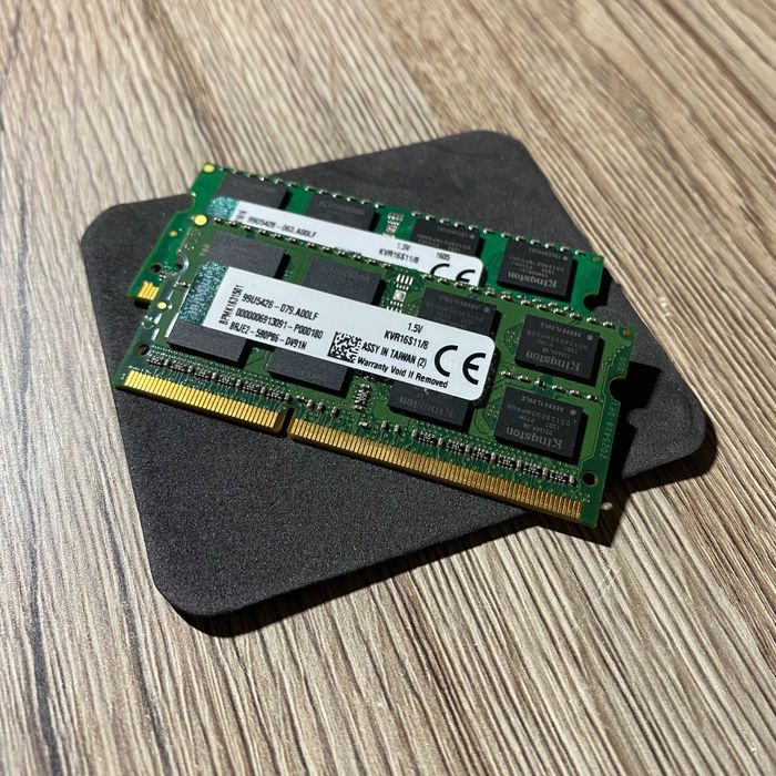 Pamięć RAM 16GB 2x8GB DDR3 1600MHz SODIMM