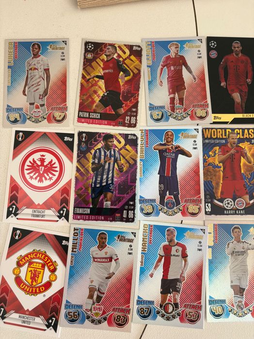 Cartas Match attax